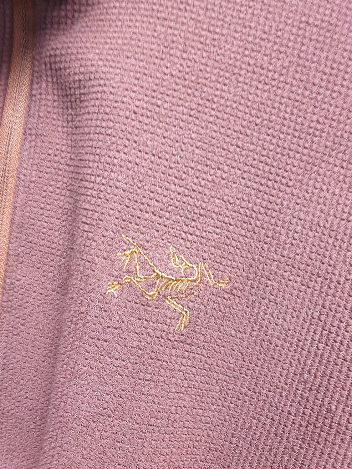 [m/정품] 아크테릭스 델타ar 하프집업 버건디 상품이미지3