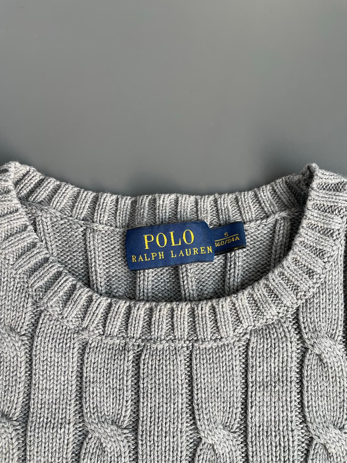 [S] 폴로 랄프로렌 여성 코튼 케이블 꽈배기 니트 스웨터 상품이미지9