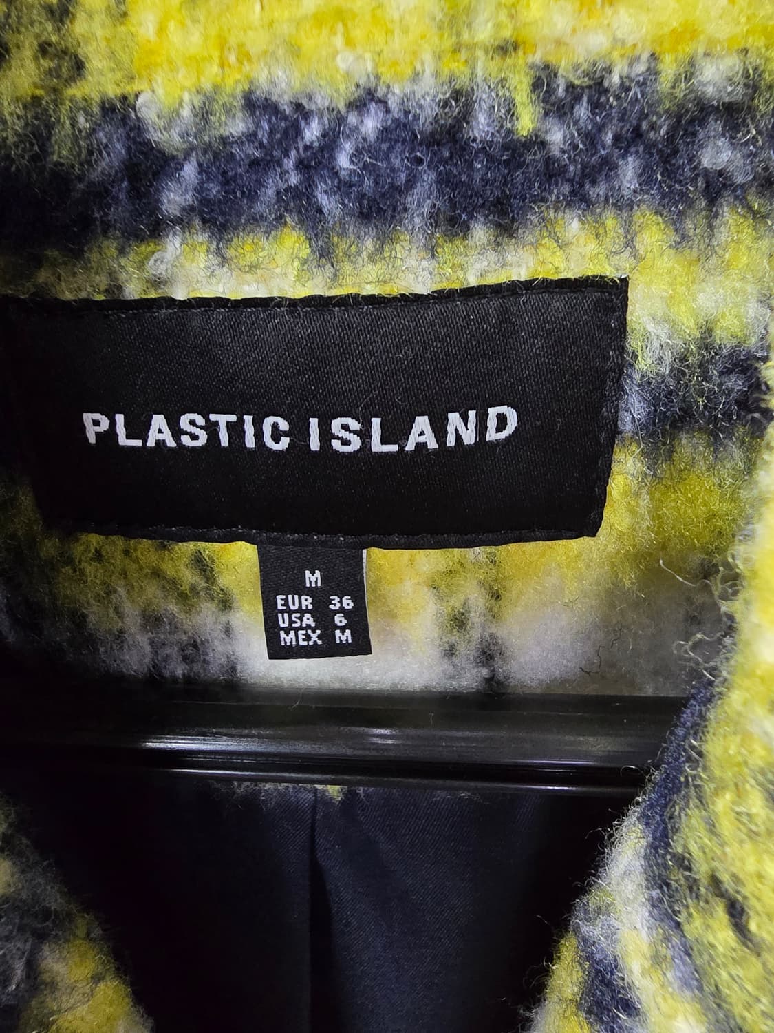 플라스틱아일랜드 옐로우 체크 코트 (1298) 상품이미지3