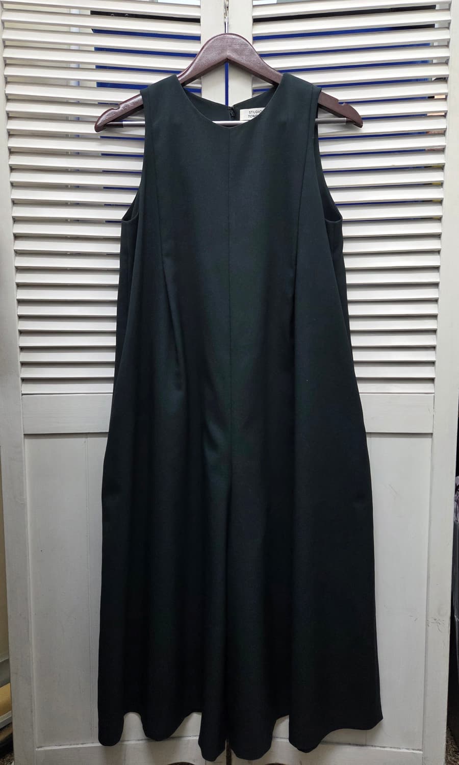 스튜디오톰보이 와이드핏 딥그린 점프수트 상품이미지1