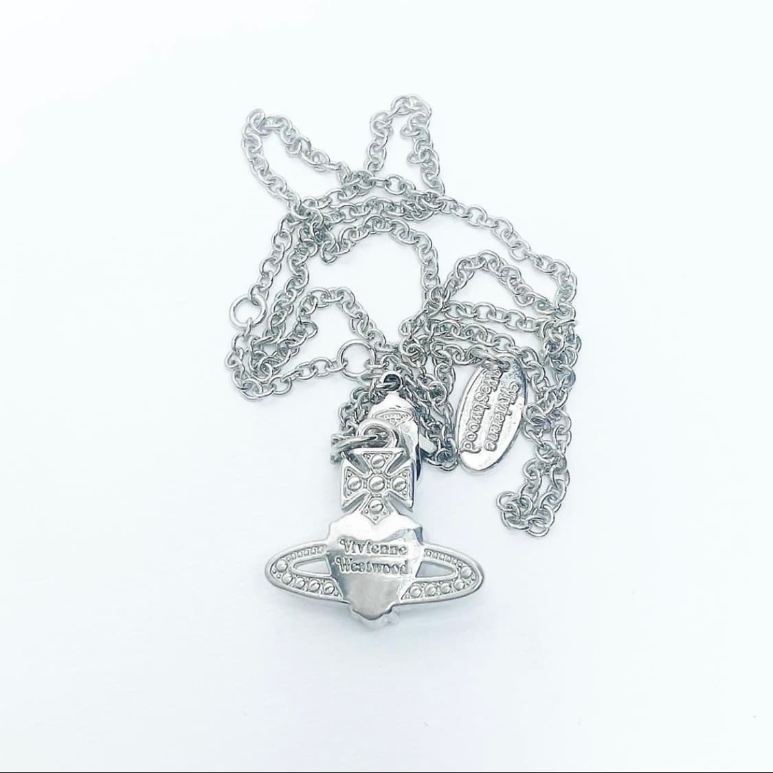 비비안웨스트우드 아카이브 아리엘라 하트 orb 팬던트 목걸이 상품이미지3