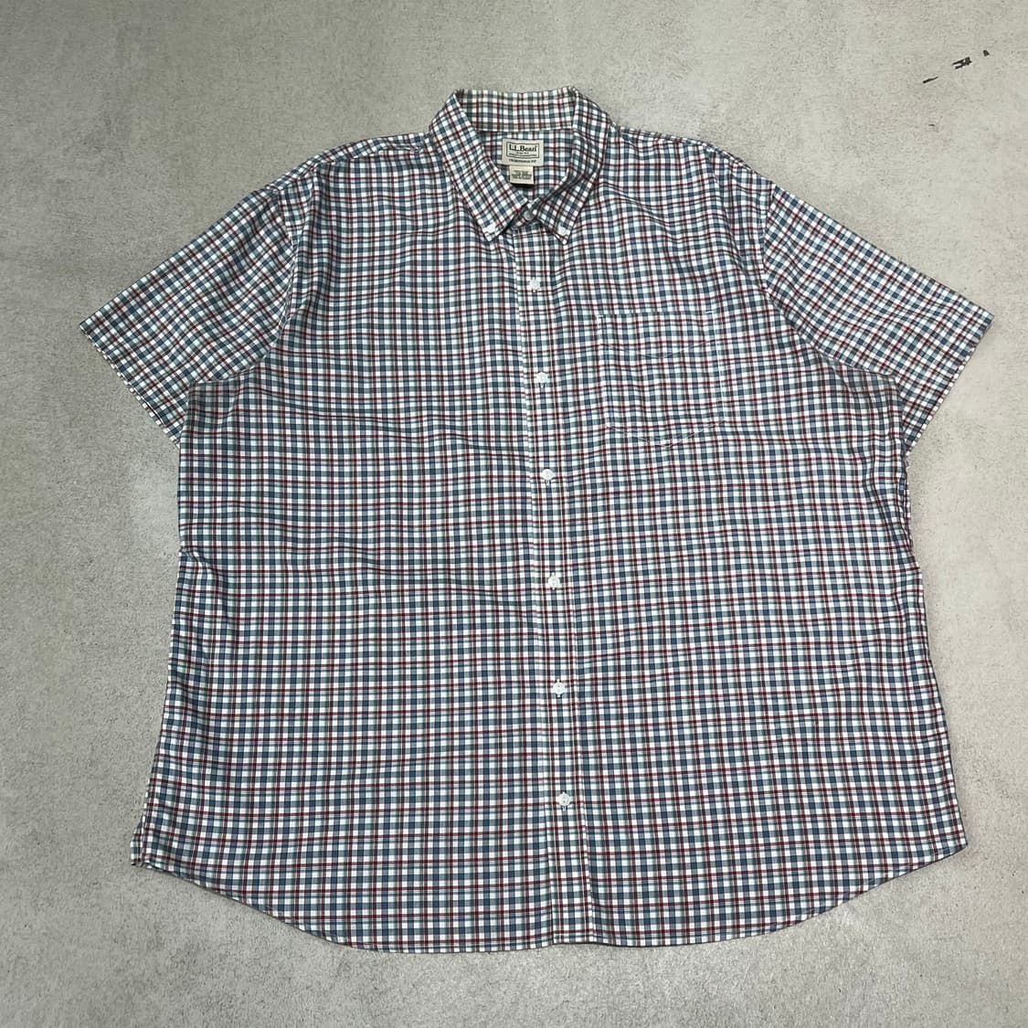 엘엘빈 체크 하프셔츠 s10634 상품이미지1