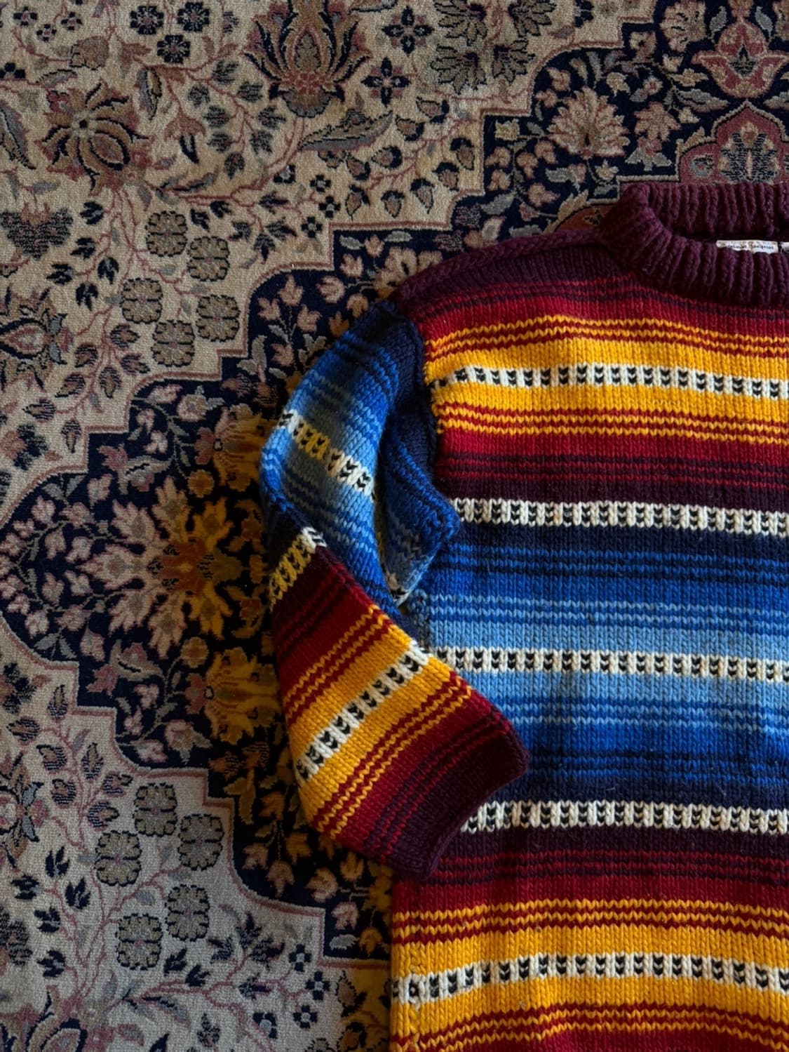 에콰도르 핸드메이드 니트 66~77 상품이미지2