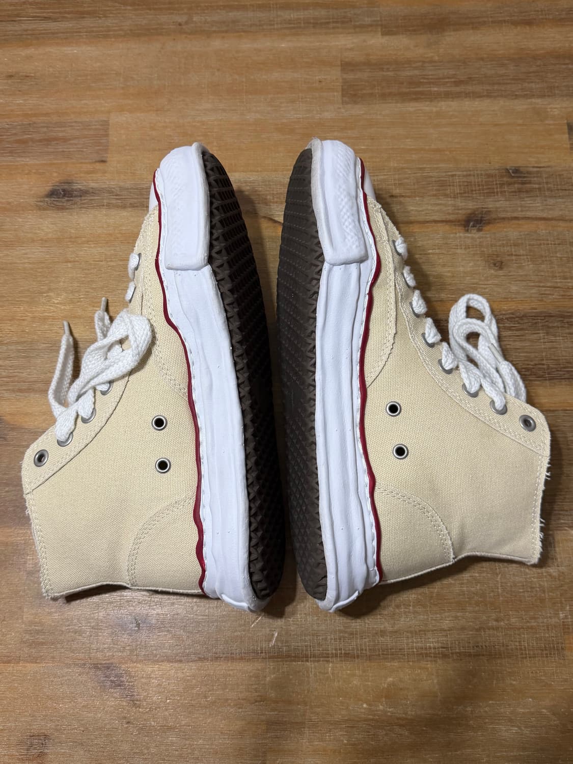 미하라 야스히로 피터슨 OG 하이탑 스니커즈 베이지 43(275~280) 상품이미지5