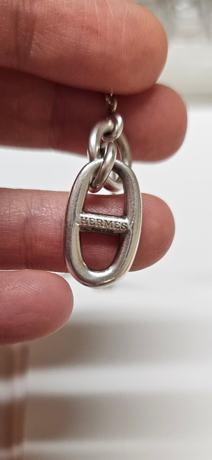 에르메스 샹달 토글바 실버목걸이 정품 인보이스포함 상품이미지2