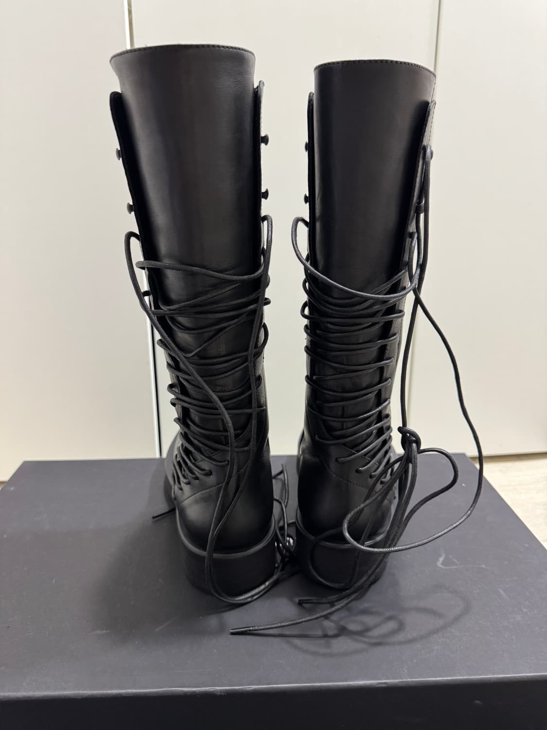 앤드뮐미스터 백레이스 부츠 40사이즈 MICK BOOTS 상품이미지6