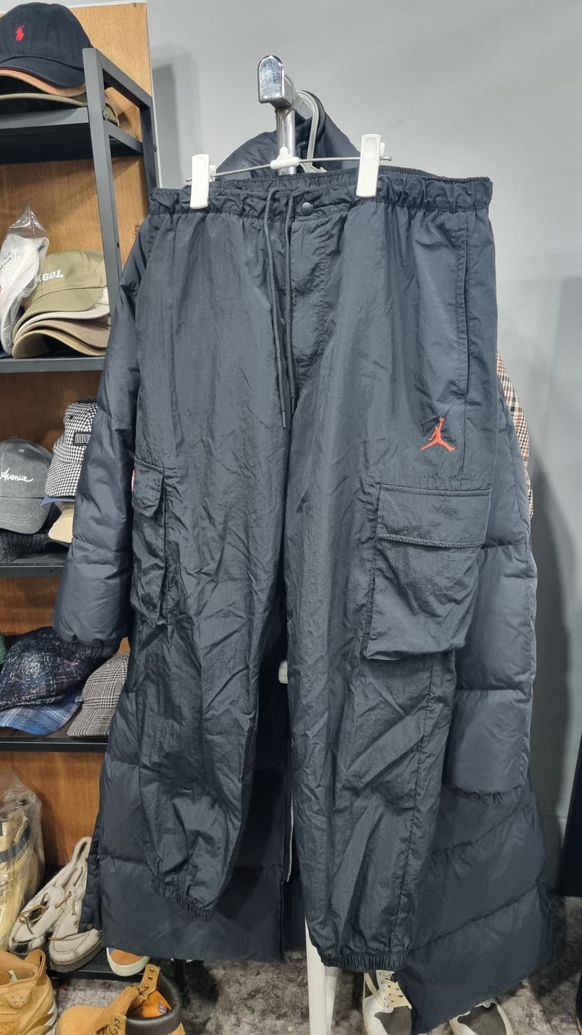 조던(nike) 34~35size 조거 카고바지 검정 상품이미지1