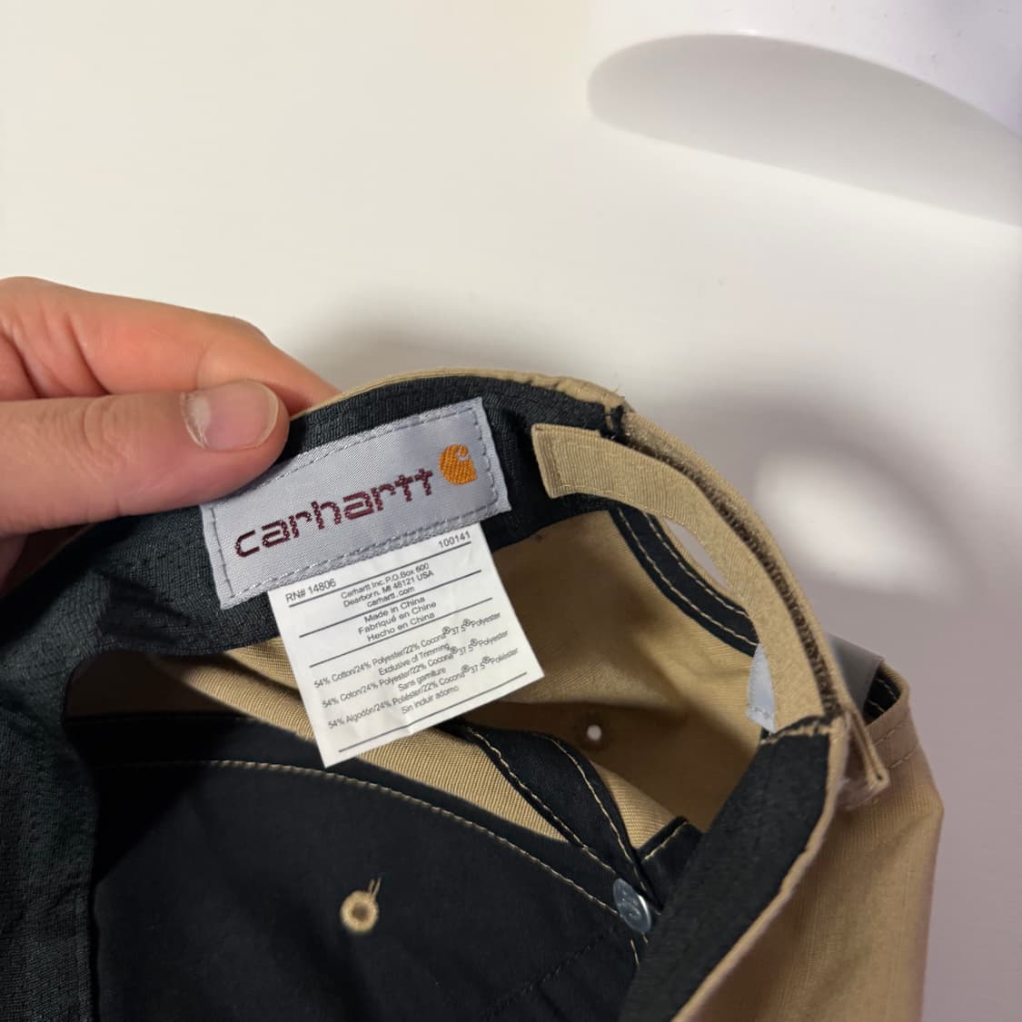 칼하트 오데사 볼캡 상품이미지5