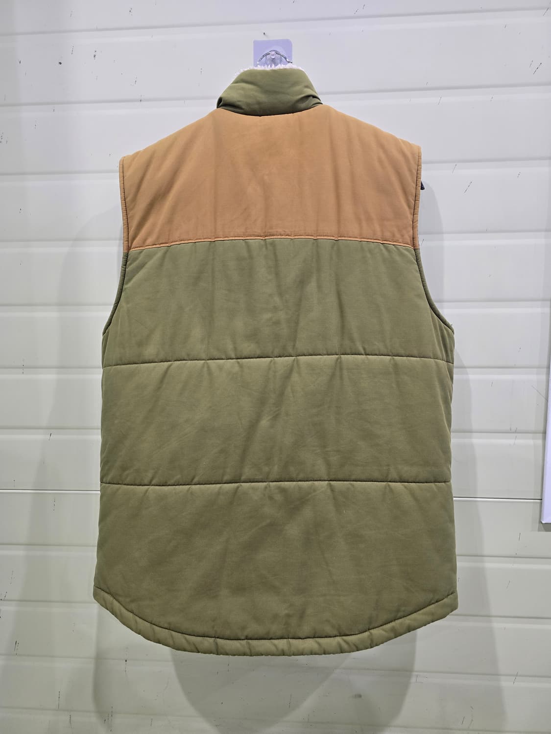 리바이스 퀼팅 베스트 카키 브라운 상품이미지6