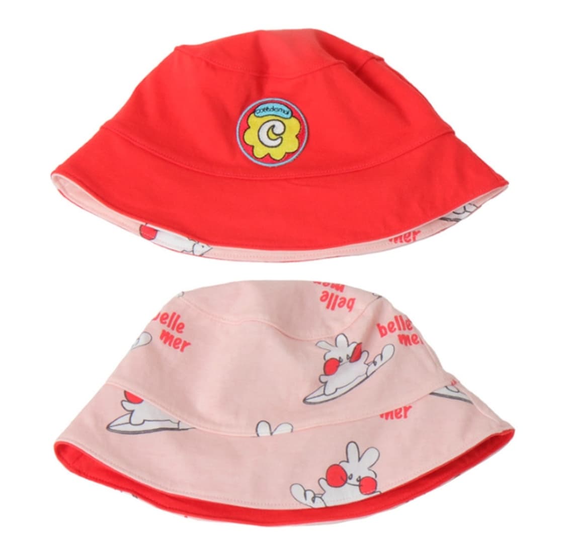 꼬떼드무어 리버서블 어린이 버킷햇 (미개봉) 상품이미지2