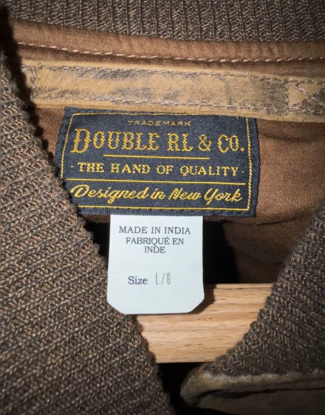 rrl 레더자켓 L 상품이미지2