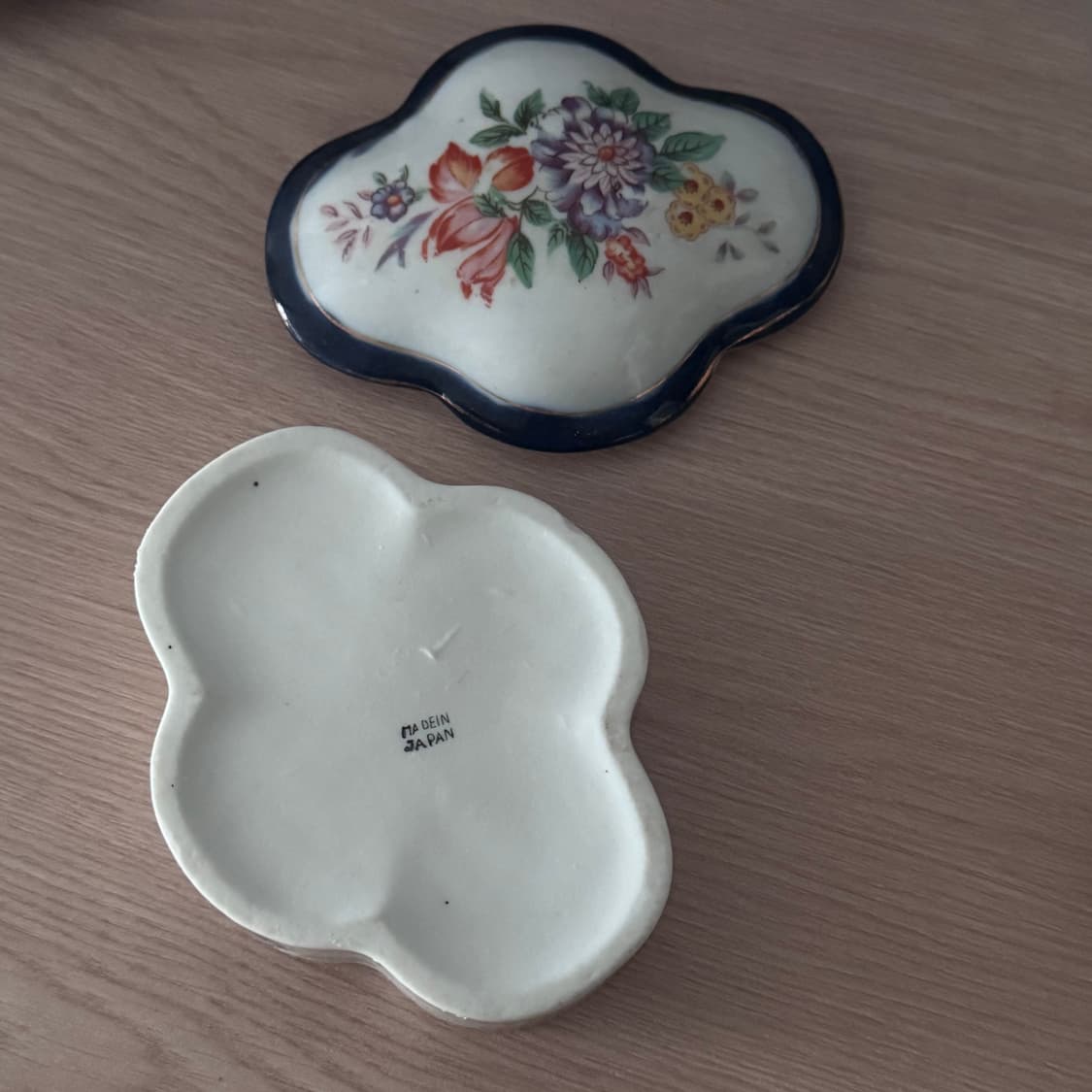 Japan 빈티지 플라워 보석함 상품이미지4