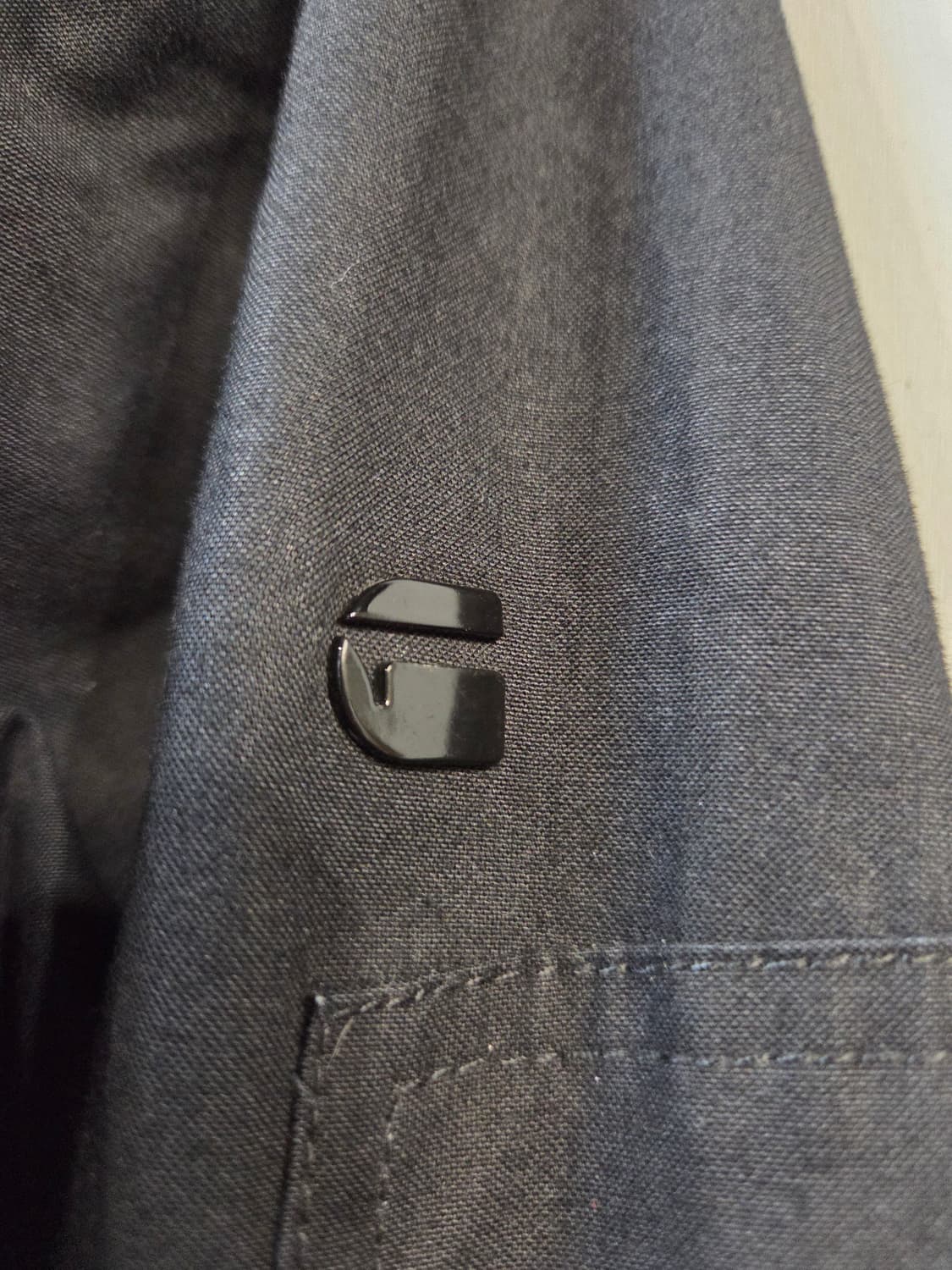 G-STAR 블랙 포켓 봄버 자켓(XS)디피용/택없음 상품이미지6