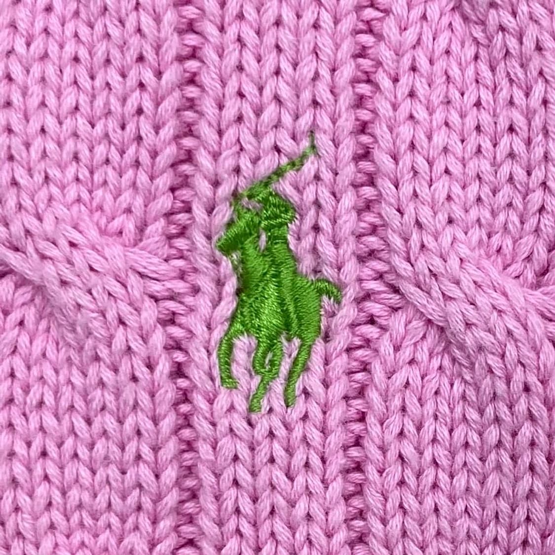 Polo 폴로 랄프로렌 로고 코튼 꽈배기 니트 상품이미지2