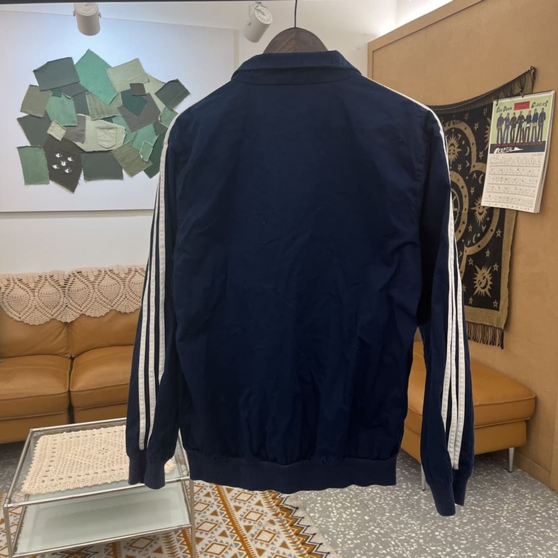 아디다스 Y2K 레트로 빈티지 코튼 져지 집업 L C10783 상품이미지4