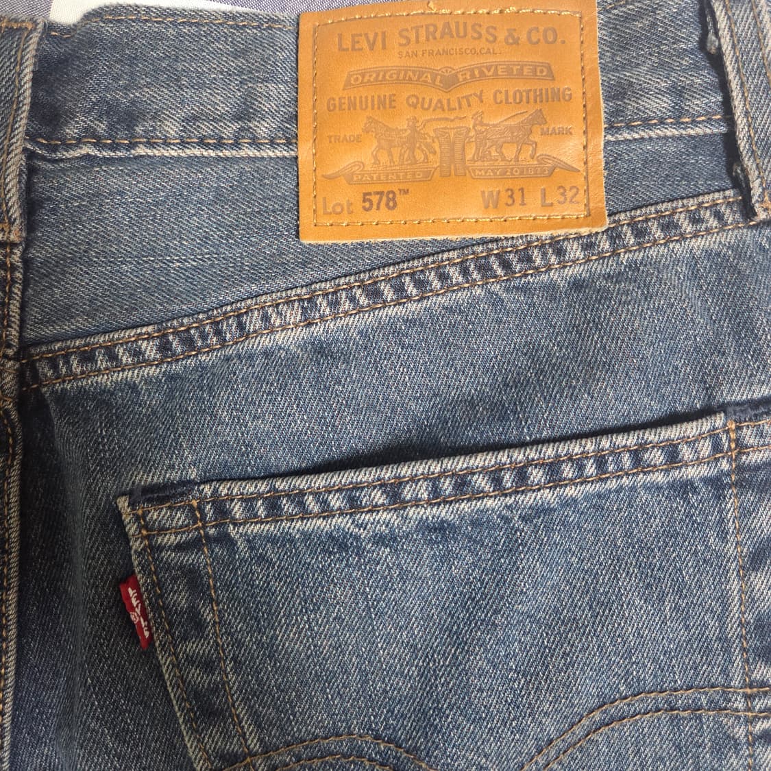 [새상품] 리바이스 578 A4750-0025 31X32사이즈 상품이미지5