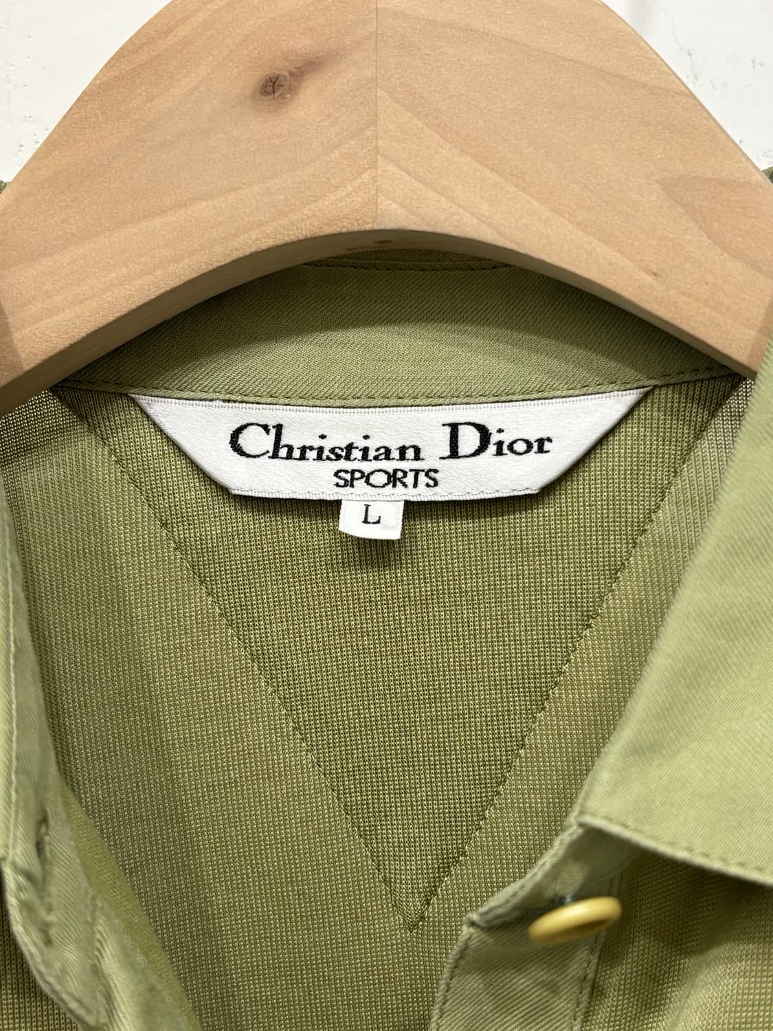 Dior 디올 90‘s 그린 셔츠 블라우스 상품이미지8