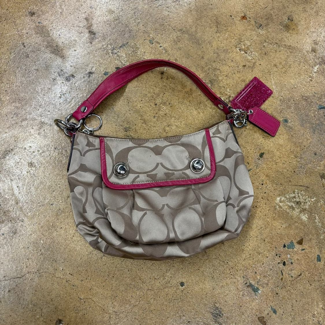 코치 미니 키링 핸드백 가방 상품이미지2