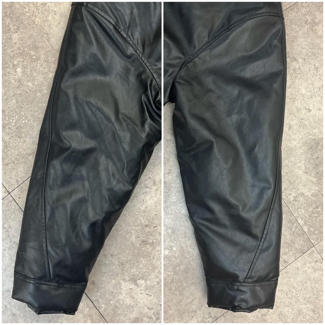 빈티지 레더 자켓 블랙 #csz2739 상품이미지7