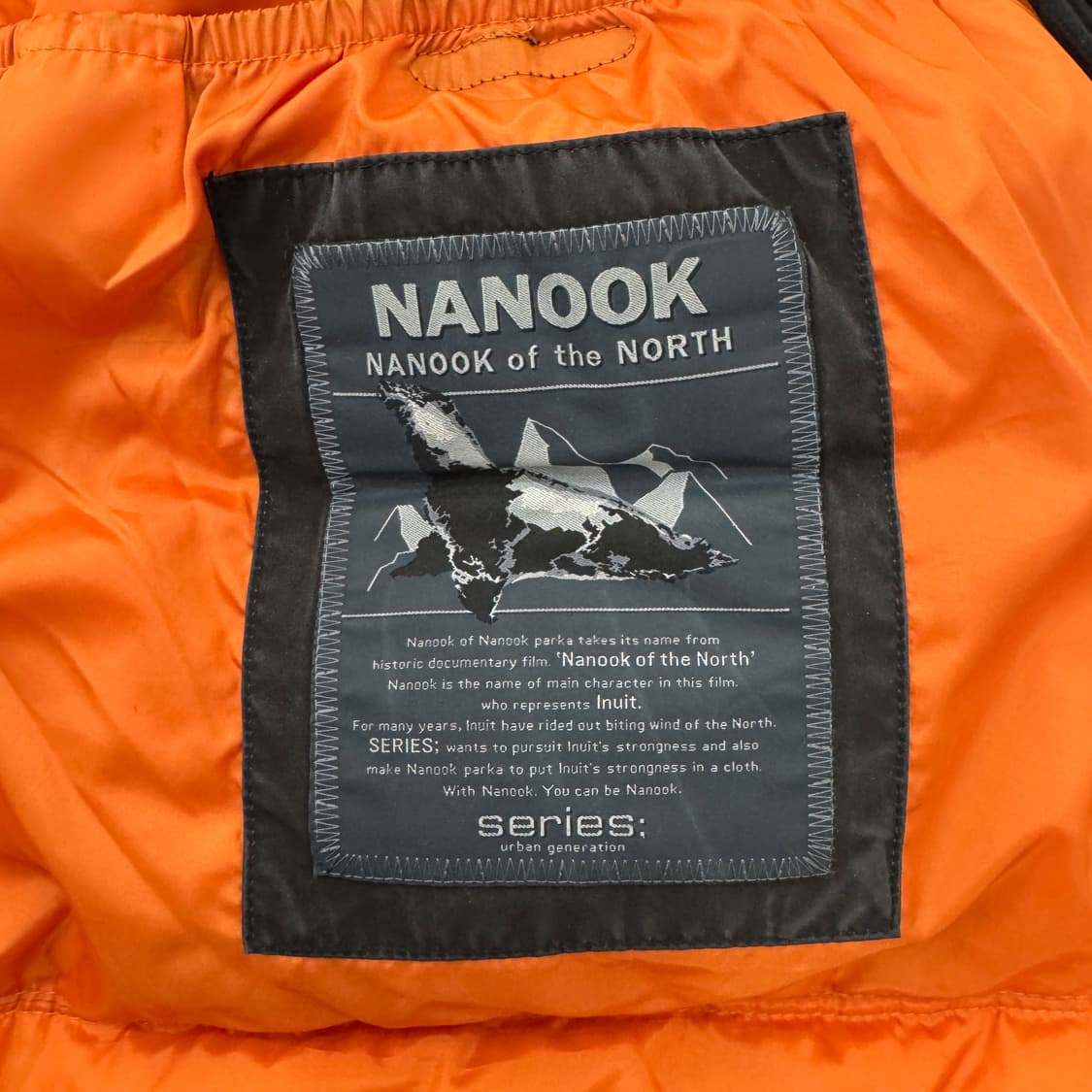 110 series 시리즈 나누크 피그먼트 워싱 구스다운 패딩 자켓  상품이미지8