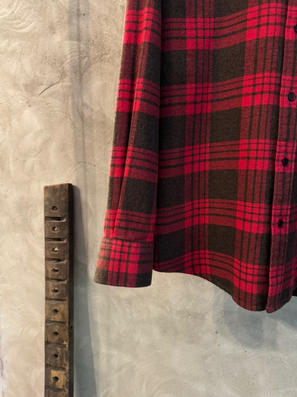 벨그라비아 플란넬 셔츠 슬림100 상품이미지7