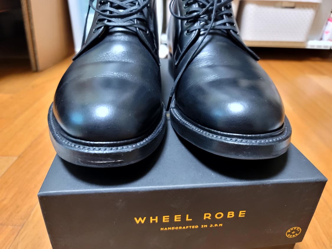 휠로브 15066 플레인토 블루처 더비 호윈 크롬악셀 280사이즈 상품이미지4