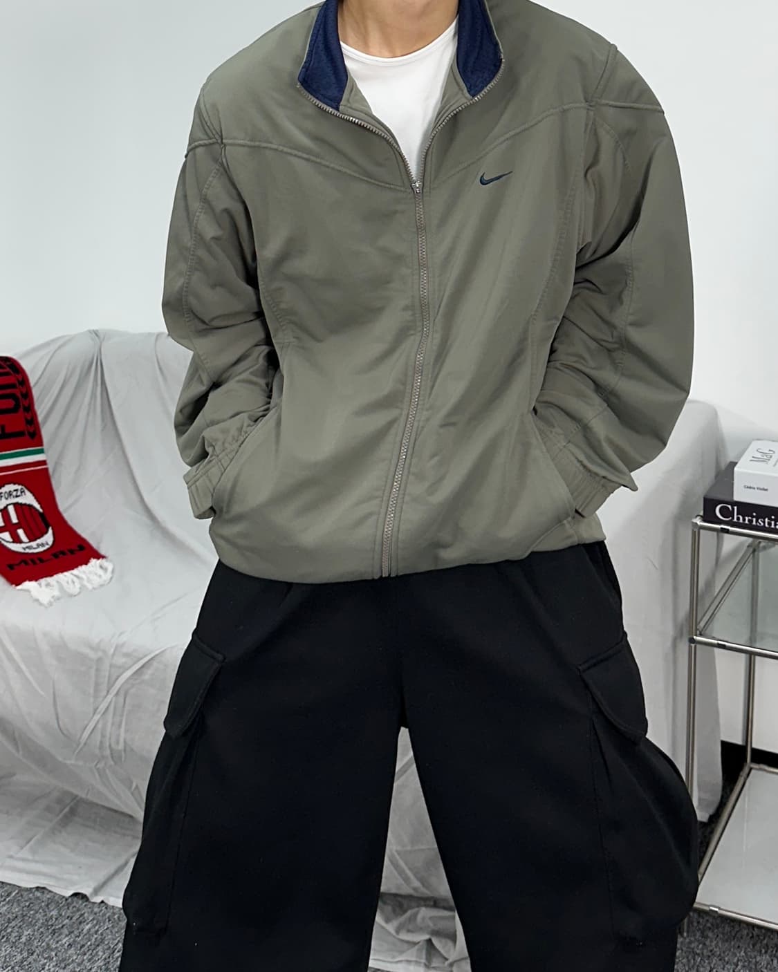 나이키 스우시 90s 올드스쿨 오버핏 져지 상품이미지3