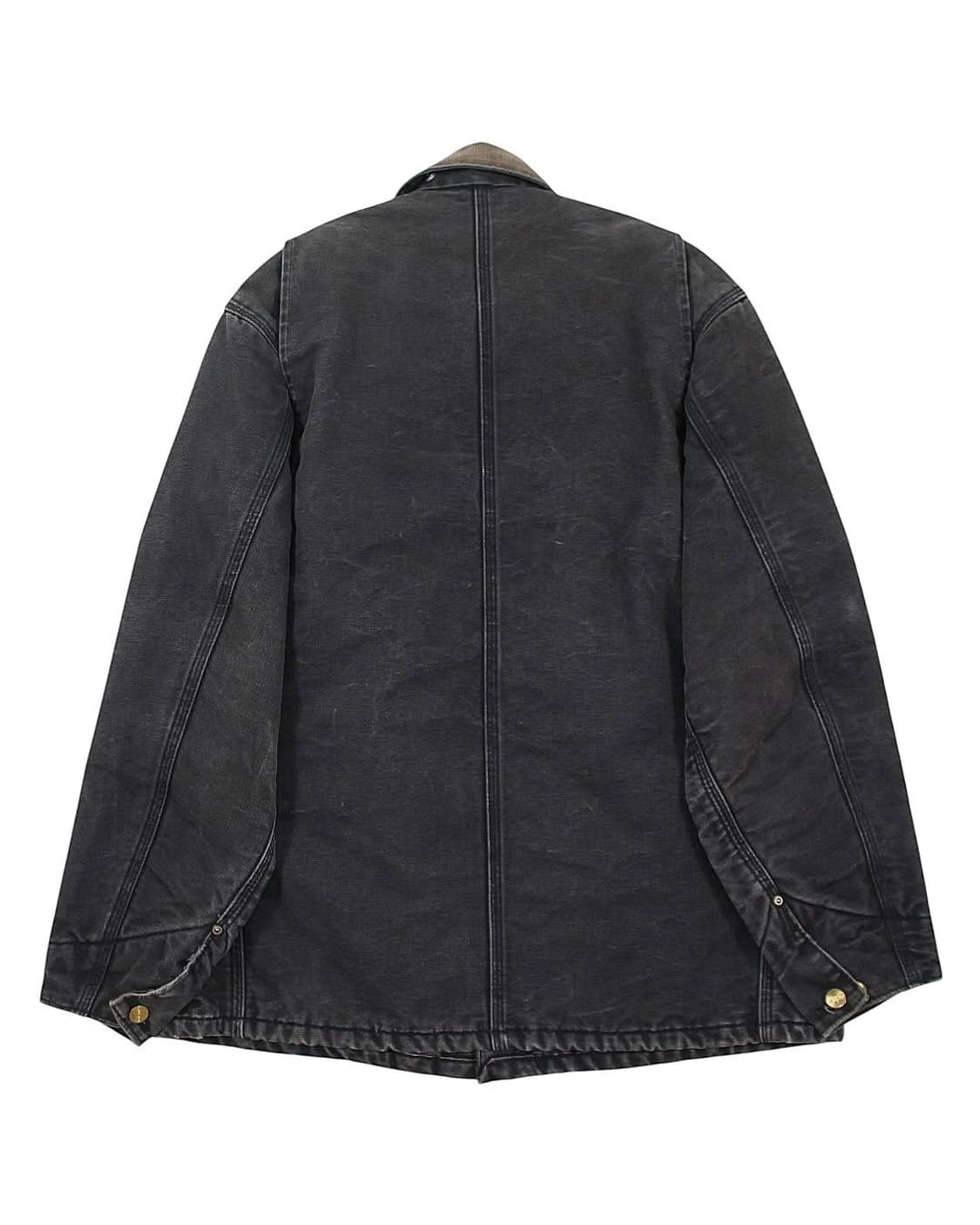 1990s USA 칼하트 C01 블랙 초어 코트 자켓 빈티지 미국제 상품이미지2