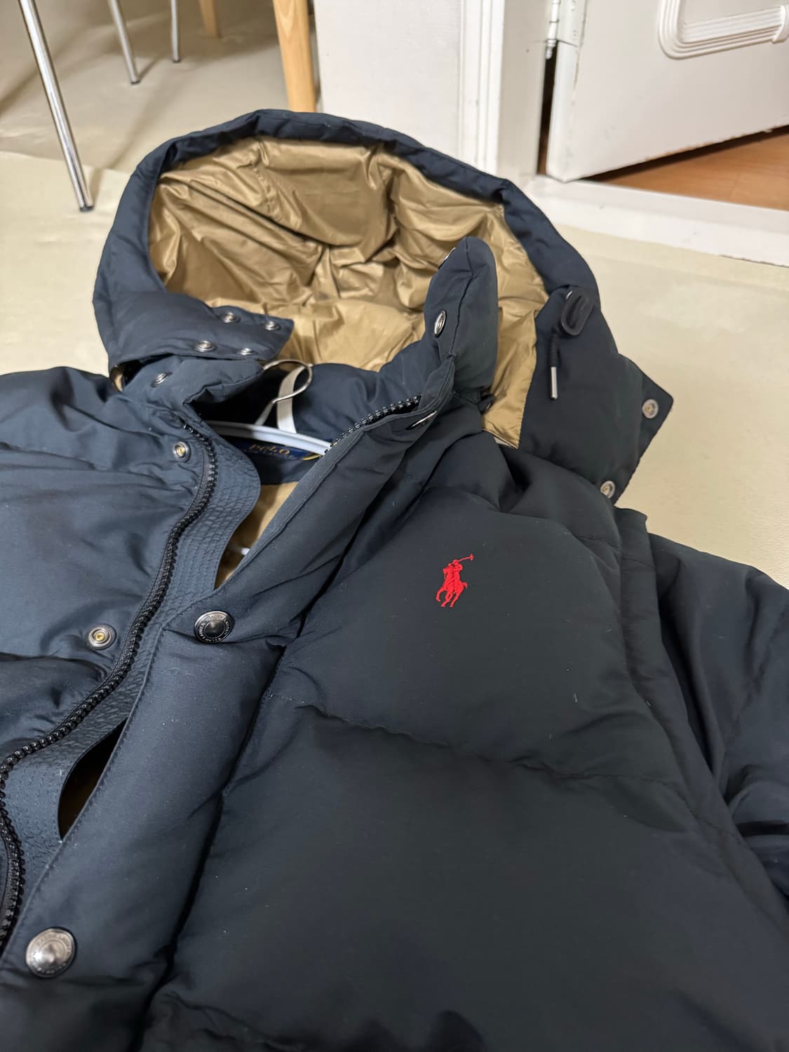 폴로 네이비 볼더 패딩 L 상품이미지1
