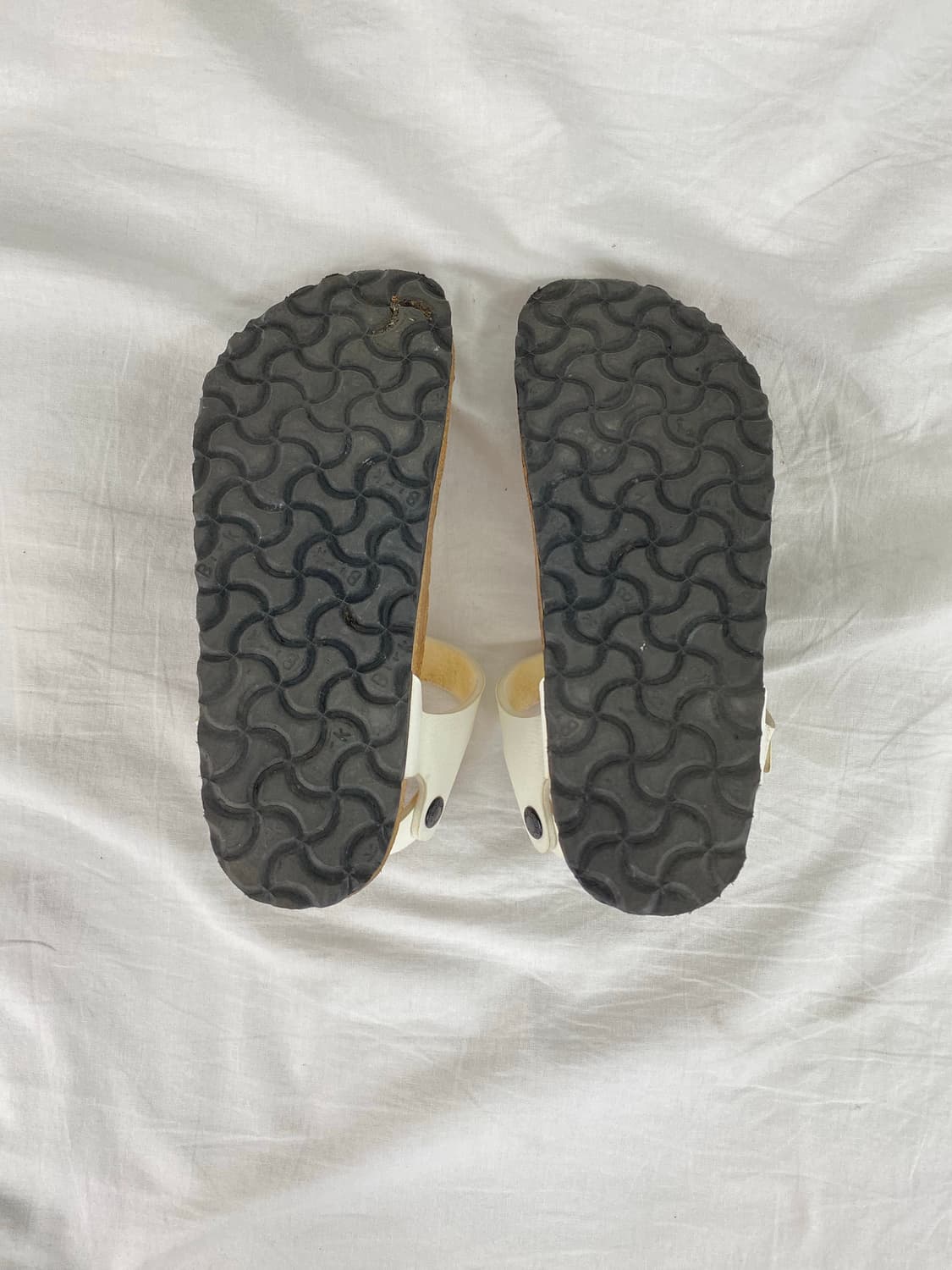 버켄스탁 카이로 화이트 샌들 230 <14> 상품이미지5