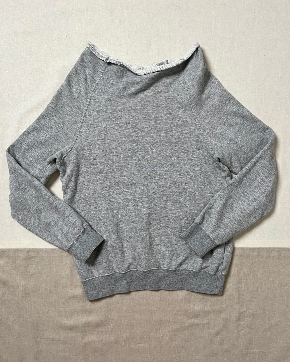 꼼데가르송 드레이프 넥 스웻셔츠 comme des garcons 맨투맨 상품이미지1