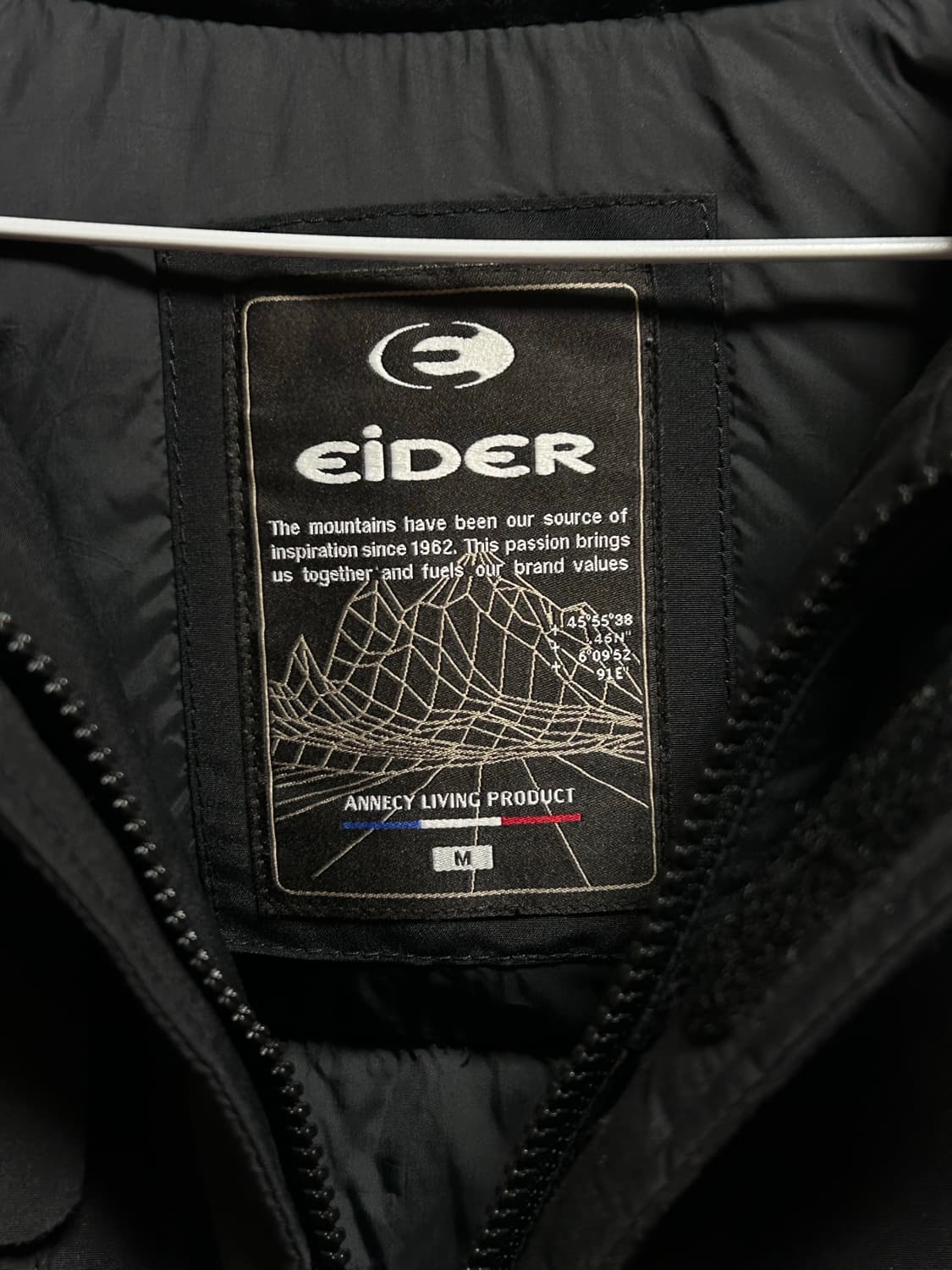 아이더 스텔라 다운 자켓 M 블랙 상품이미지6