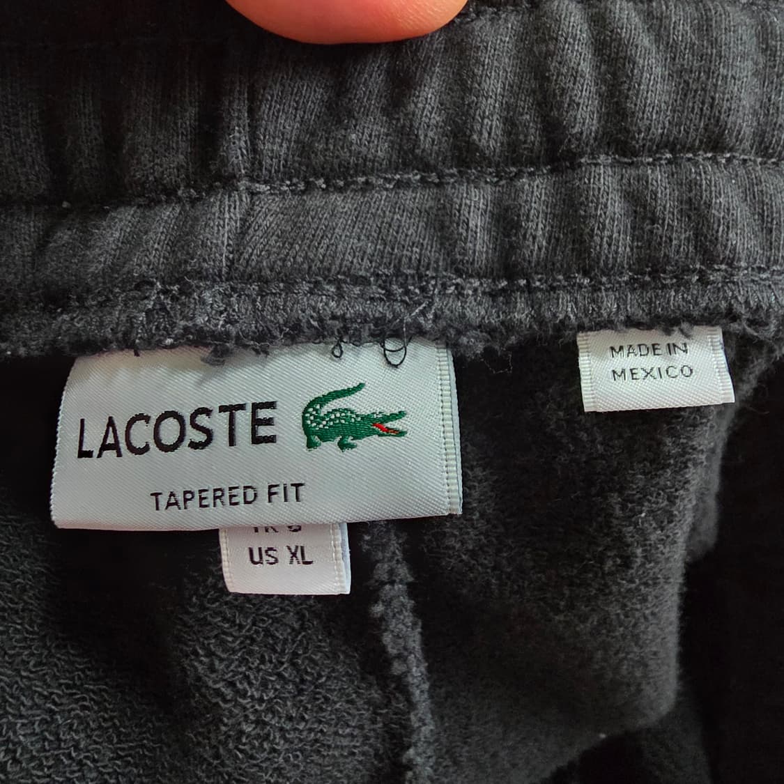 (XL)라코스테 스웻 조거 팬츠  상품이미지4