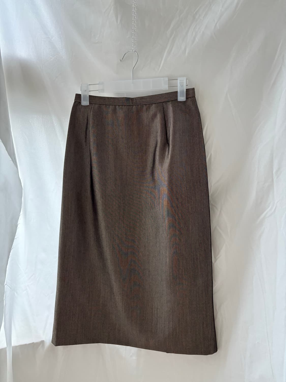 shimmery brown jacket/skirt set 상품이미지4