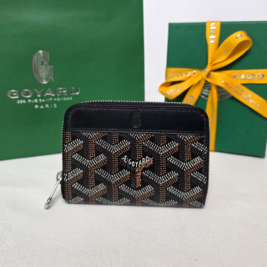 [S급/정품] 고야드 마티뇽 지갑 미니블랙 상품이미지1