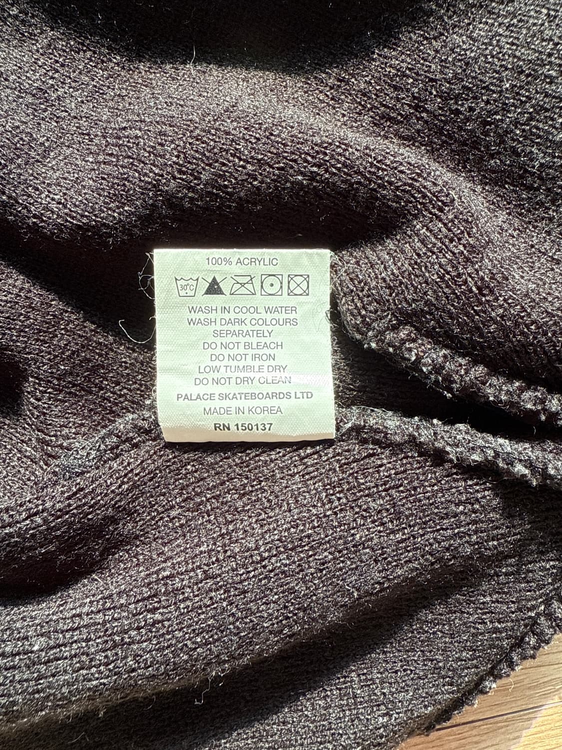 19FW 팔라스 볼드 로고 비니 상품이미지4