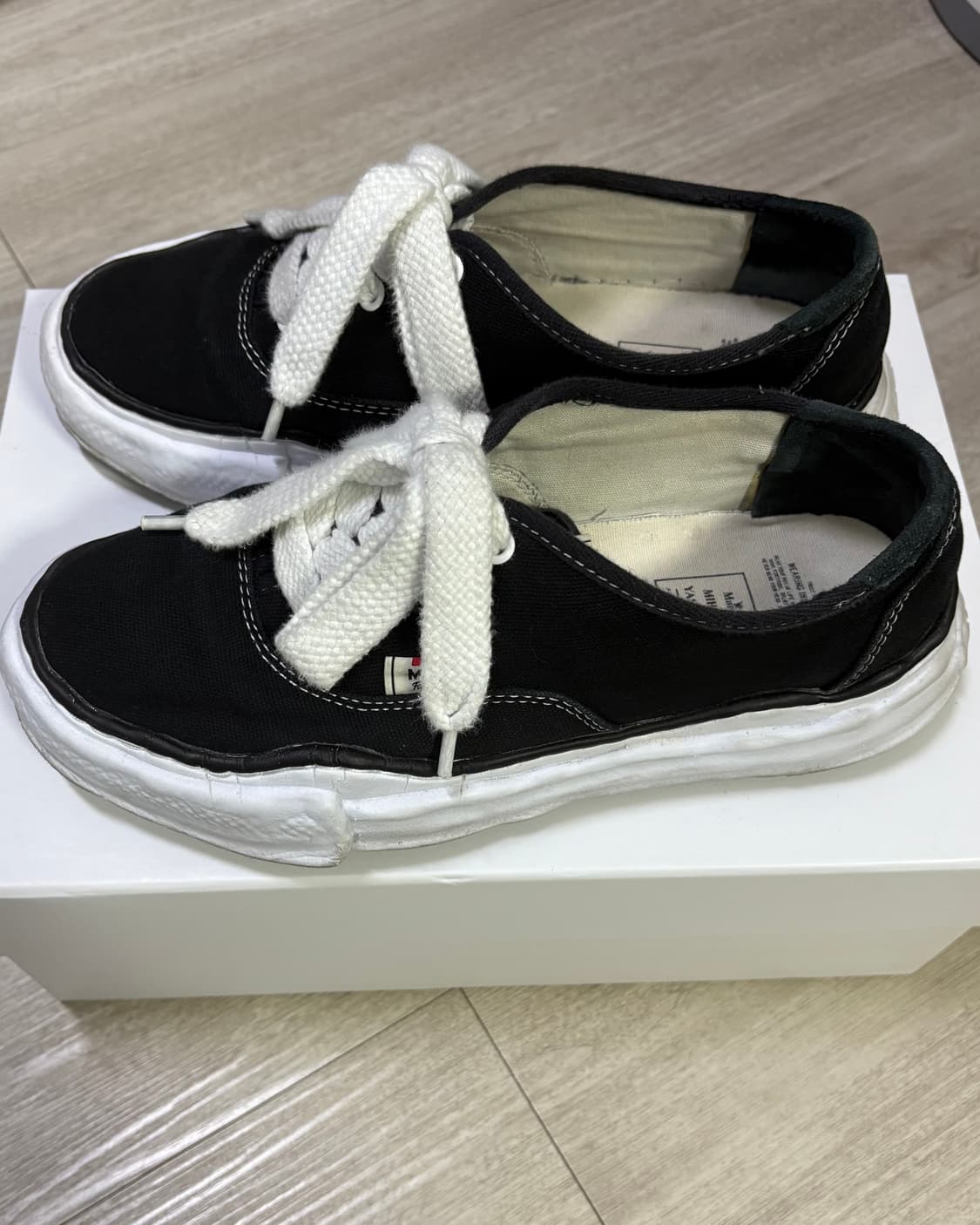 [41]미하라 야스히로 베이커 OG 솔 캔버스 블랙 상품이미지3