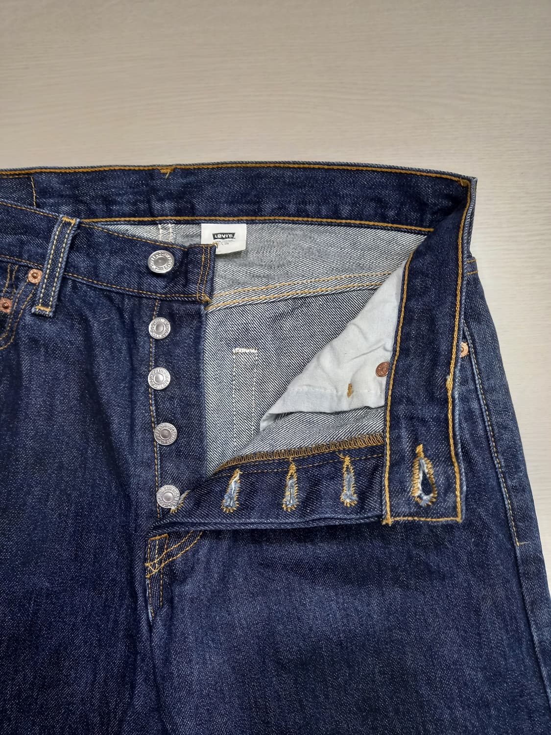 30 05's 리바이스501 Mexico 일자진 진청 30-191 상품이미지8