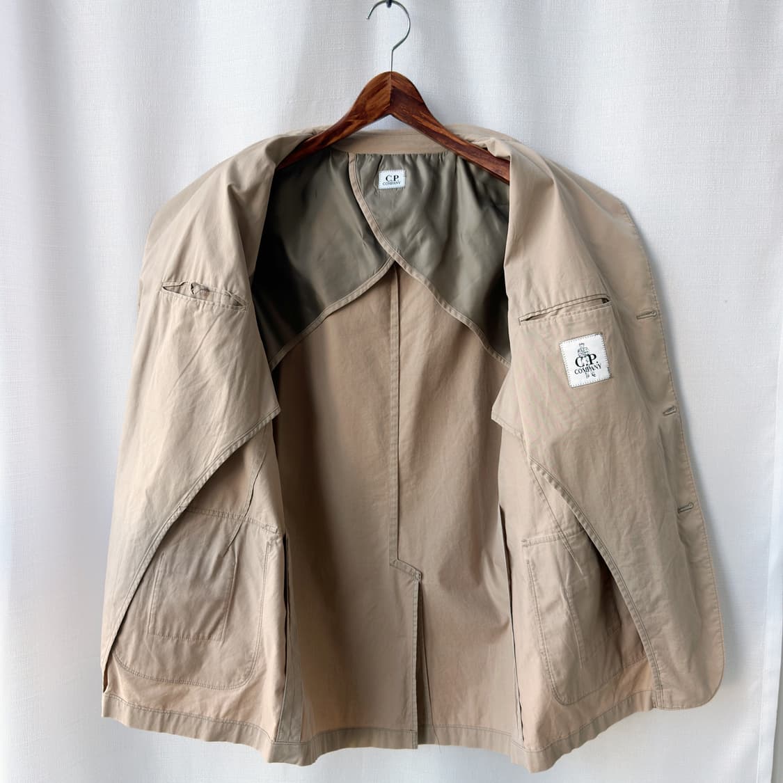 CP Company 아카이브 90s 쓰리버튼 블레이저 베이지 상품이미지8