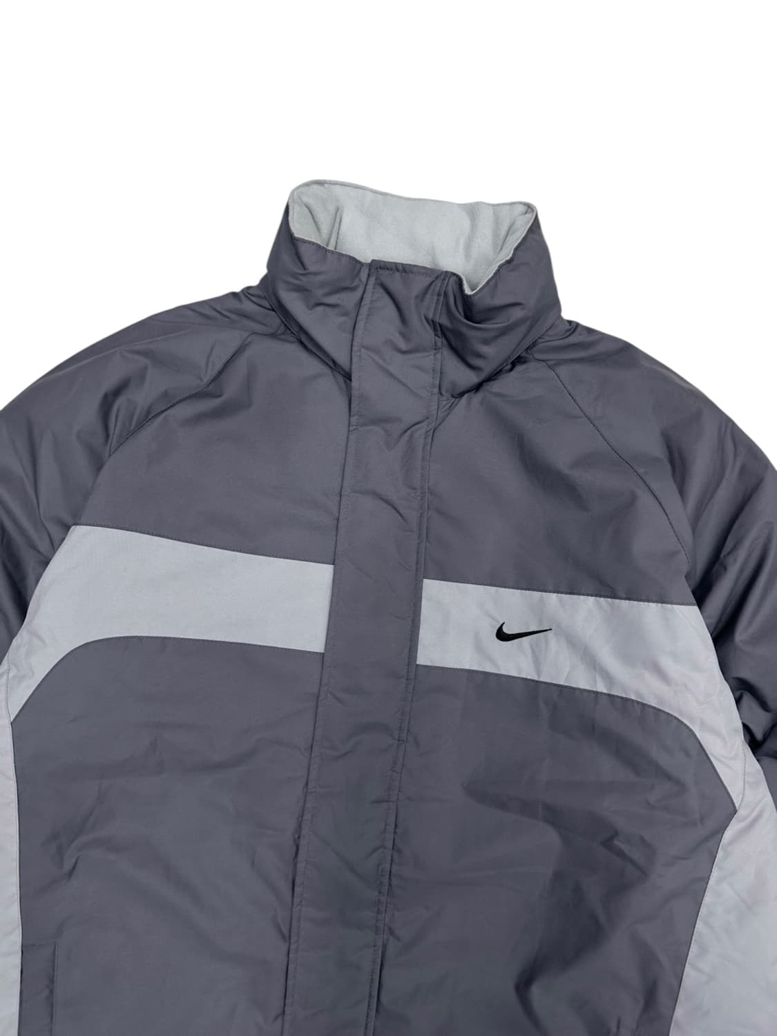 00s 나이키 올드스쿨 패딩 점퍼 그레이 (XL~2XL) 상품이미지2