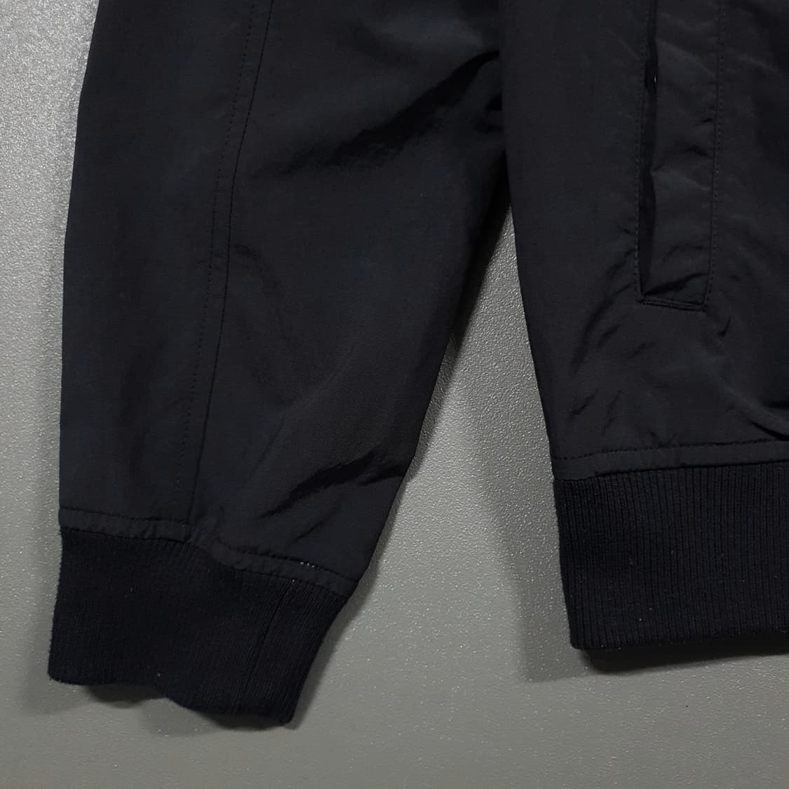 엄브로 신형 23ss 프레피 옥스포드 바시티 자켓 빅로고 버튼 블루종 상품이미지5