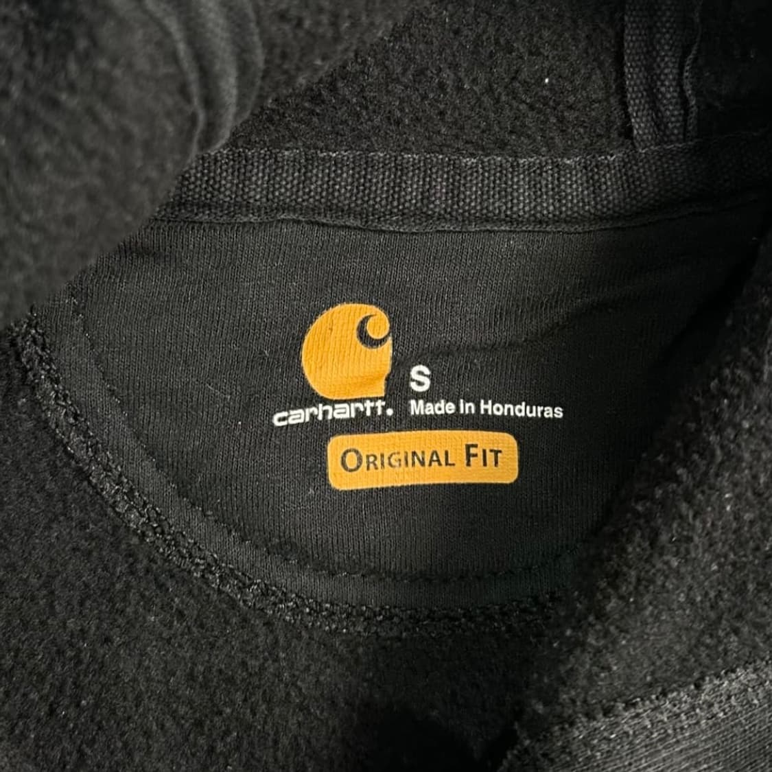 칼하트 블랙 후드티 검정 s사이즈 상품이미지5