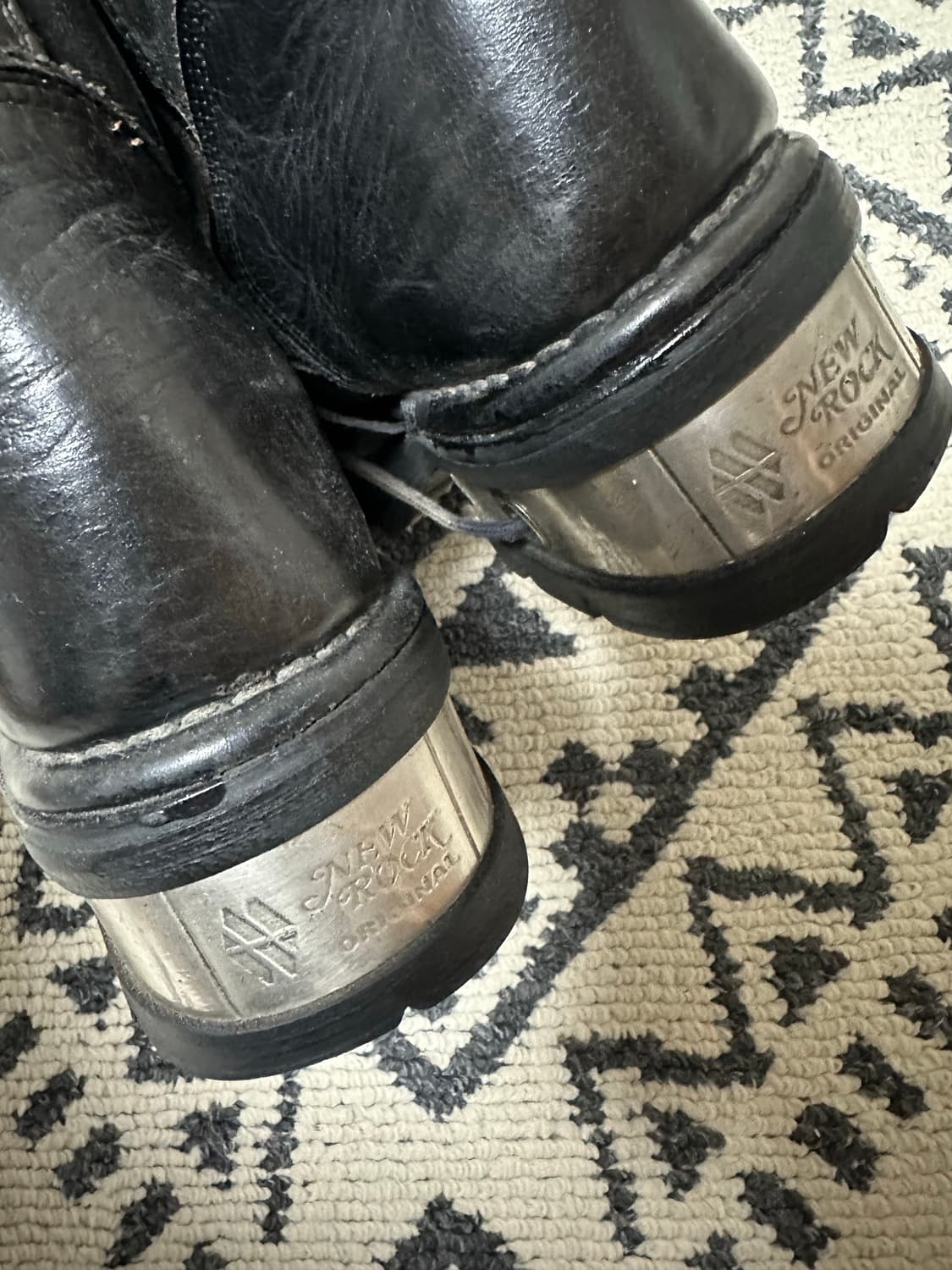 New Rock metallic boots 상품이미지8