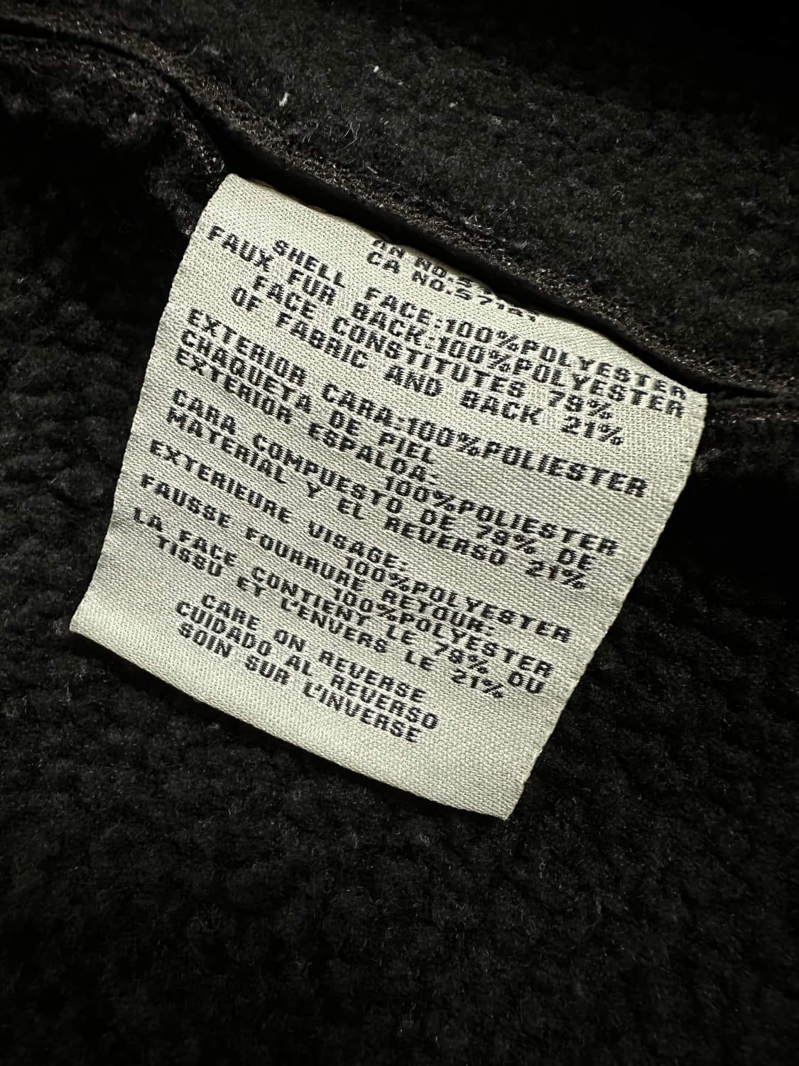 리바이스 블랙 무스탕 자켓 S 상품이미지6