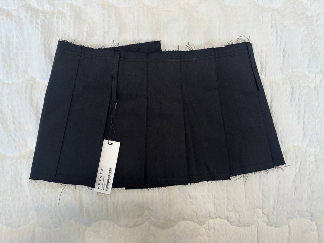 택포)새상품)peyote 미니 랩 스커트 상품이미지10