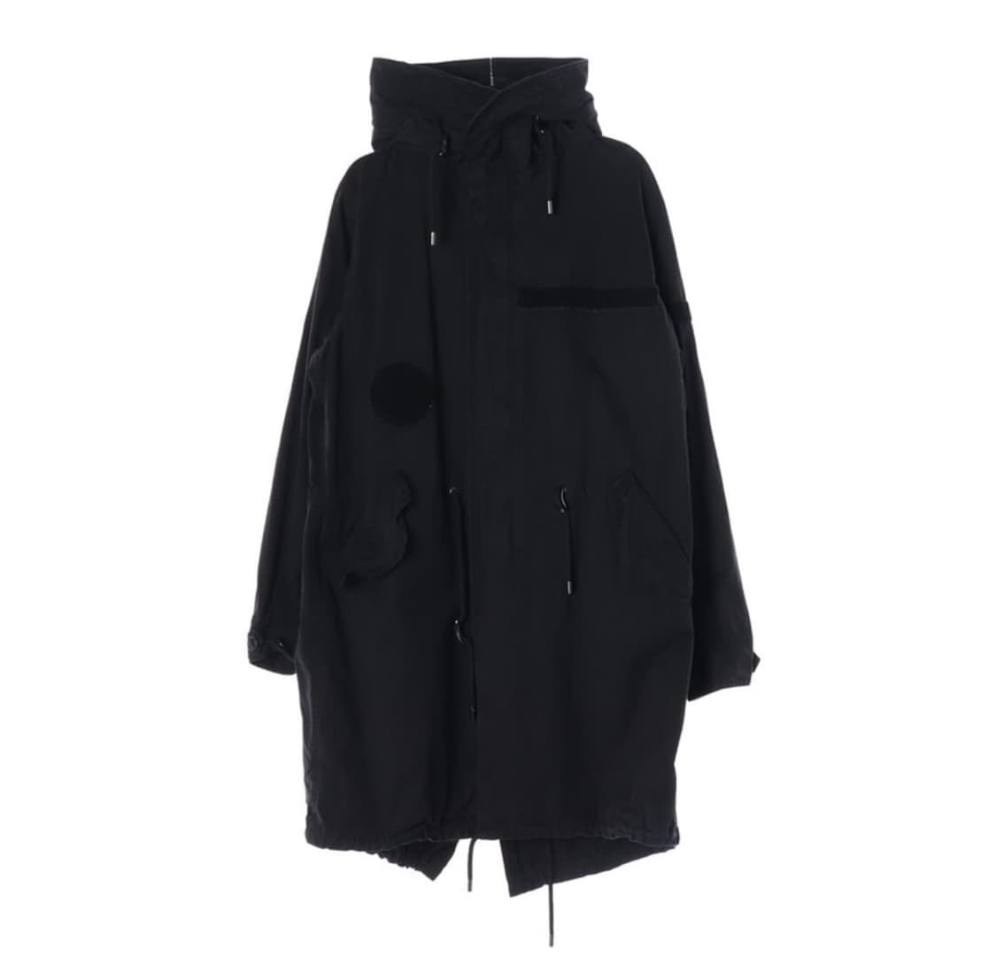 비이커 블랙 야상  상품이미지1