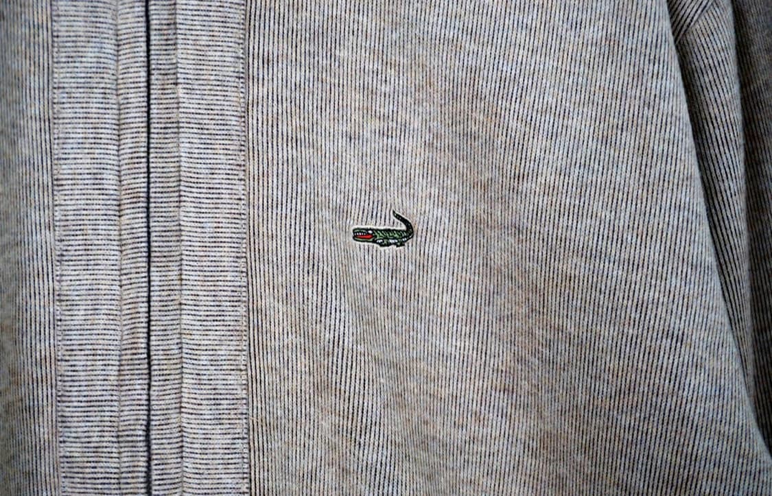 CROCODILE 크로커다일 코튼 100% 혼방 집업 가디건 상품이미지2