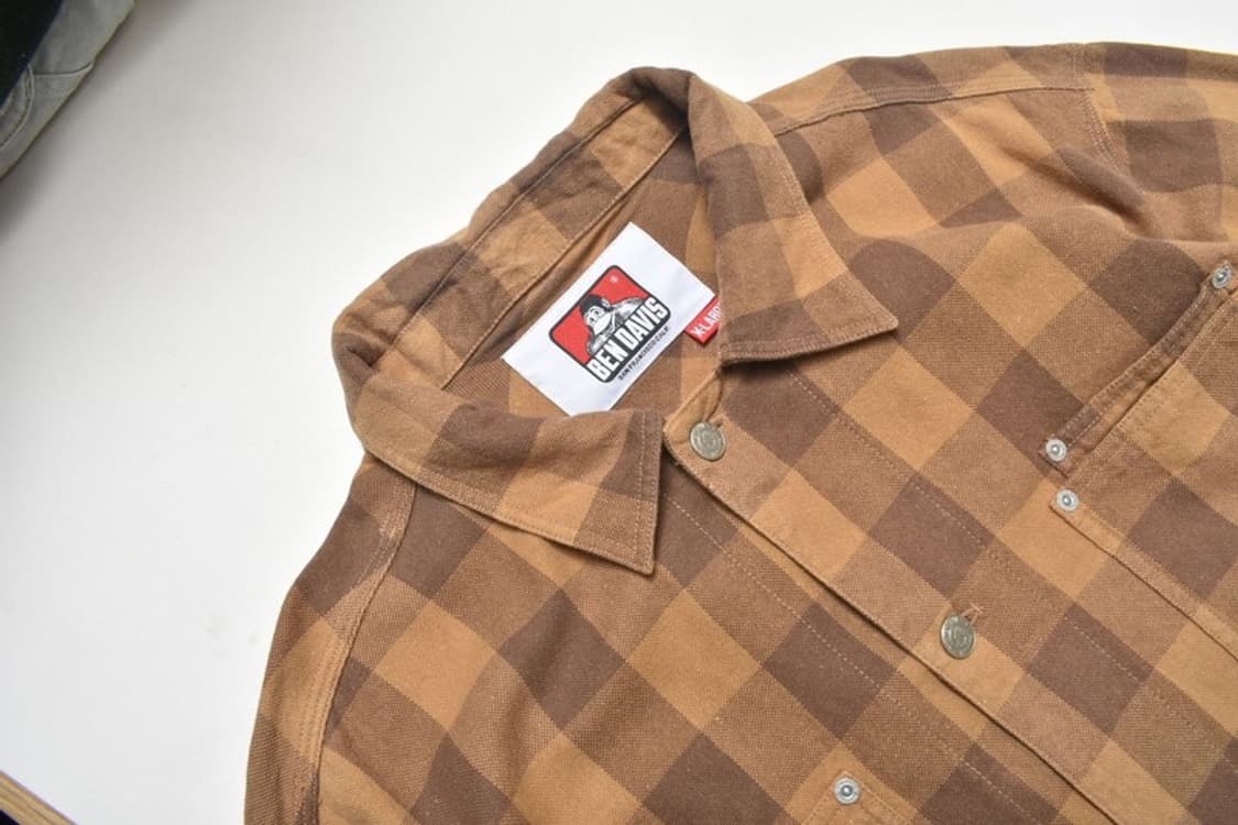 벤데이비스 초어 코트 체크 자켓 XL N1268 상품이미지6