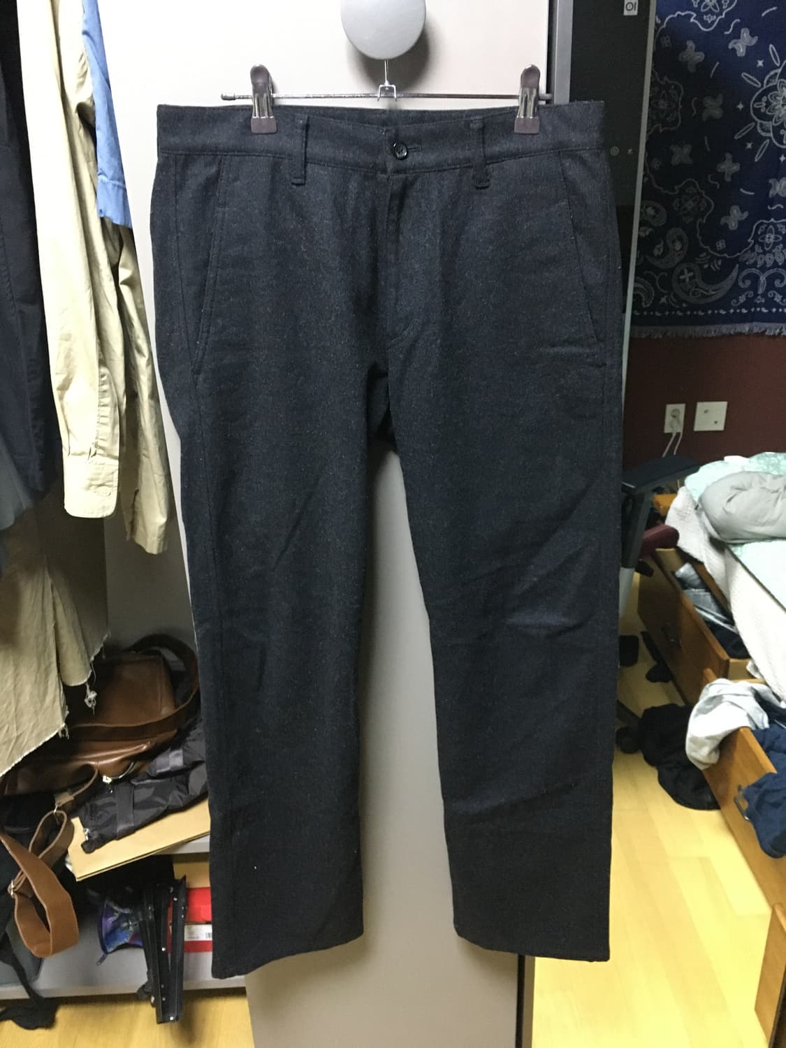 꼼데가르송 옴므 울 팬츠 상품이미지1