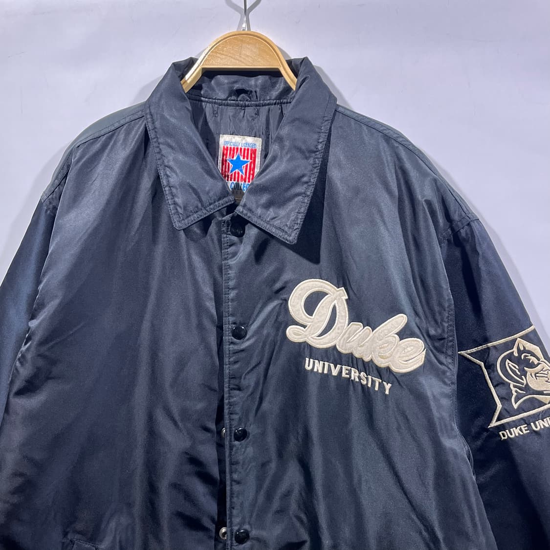 [American VTG] 90's US 노스캐롤라이나 주립대 코치 자켓 상품이미지3